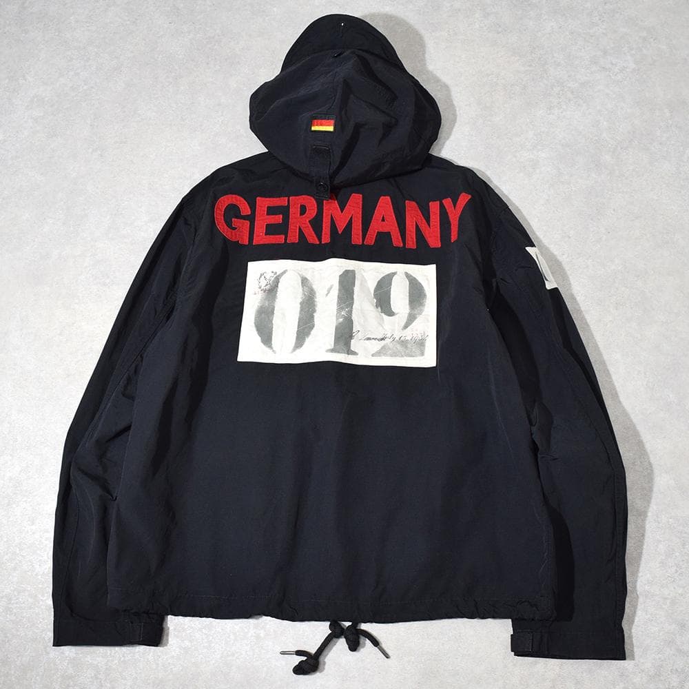 00s ラルフローレン GERMANY ビッグポニー デッキパーカー XL 黒