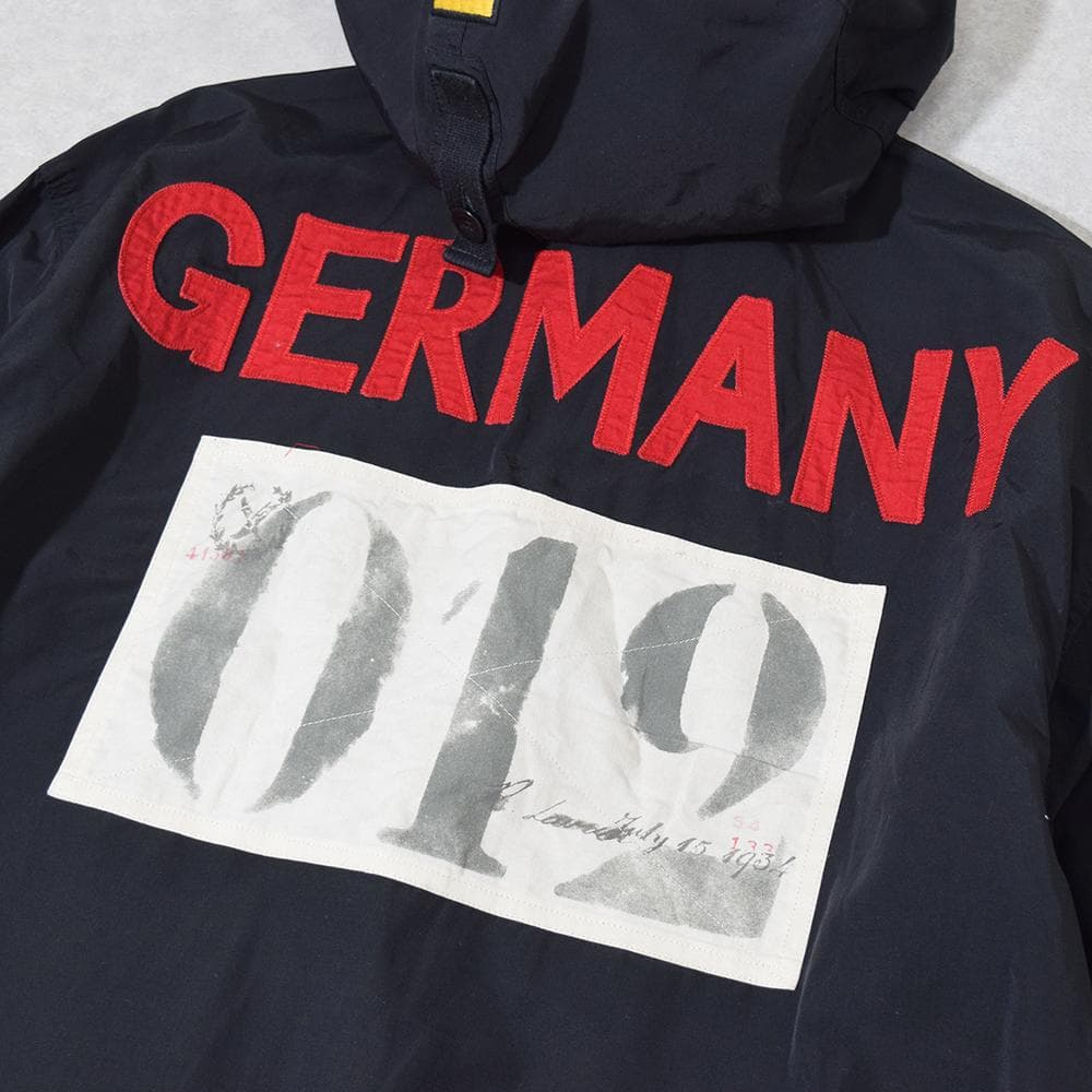 00s ラルフローレン GERMANY ビッグポニー デッキパーカー XL 黒