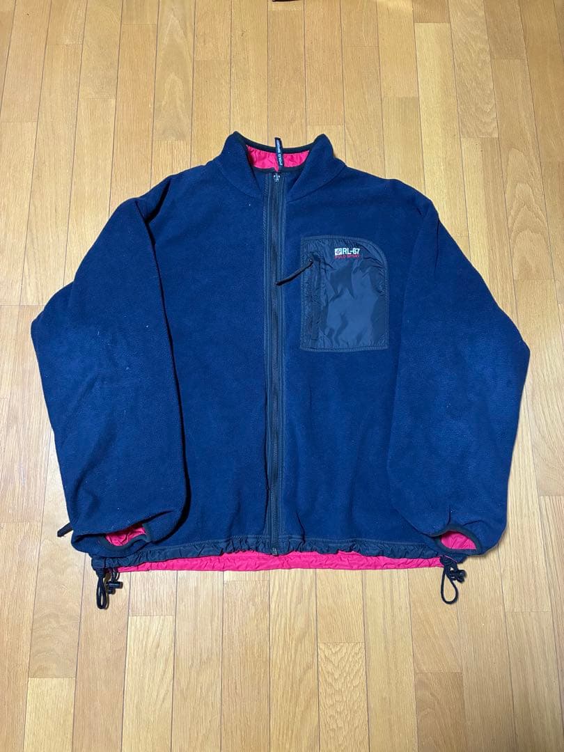 ラルフローレン ポロスポーツ RL-67 リバーシブル ナイロンフリース　XXL