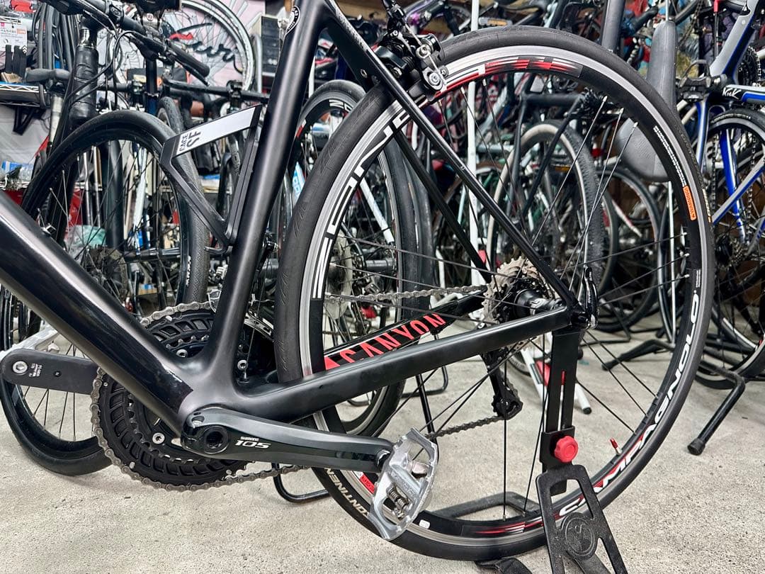 CANYON ENDURACE CF 8.0基本分解発送送料無料！完成車配送も！