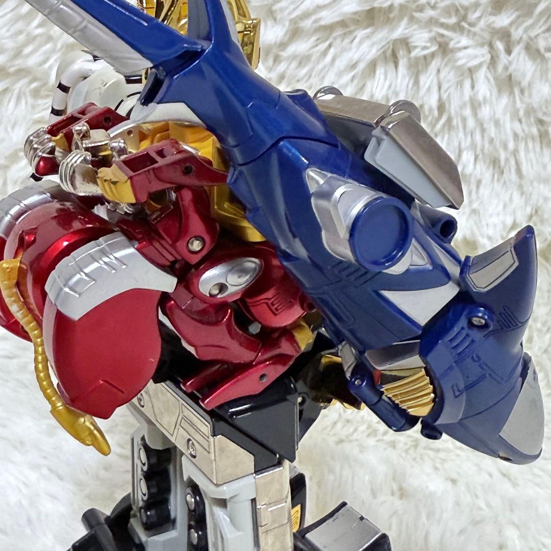 【台座付】百獣戦隊ガオレンジャー DX超合金 GD-21 百獣合体 ガオキング