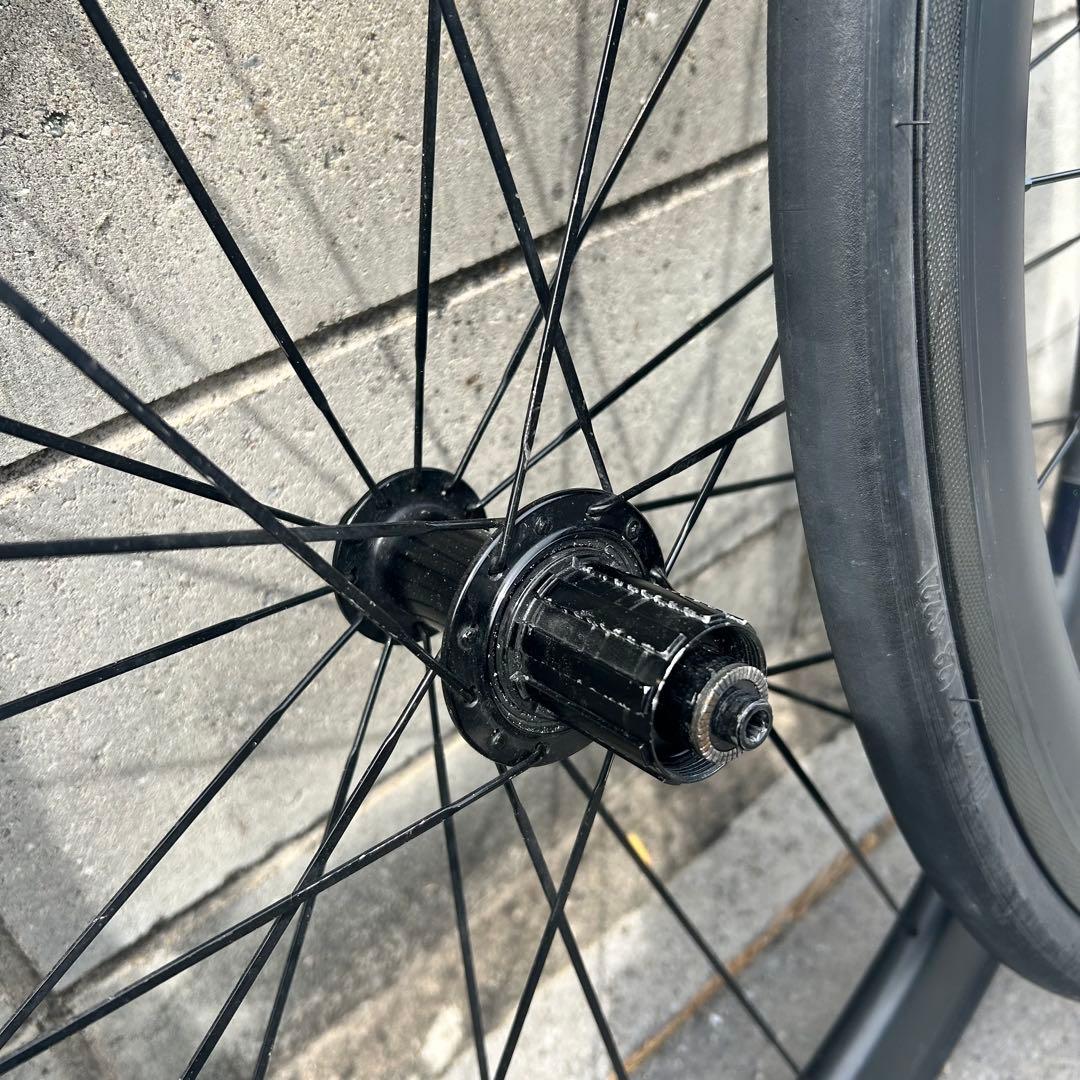 【爆音】スーパーチーム50mm　カーボン　クリンチャー　ホイール　リムブレーキ