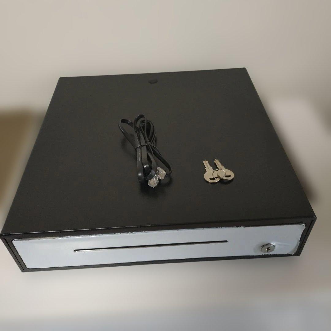 小型キャッシュドロアー DKD接続 ブラック　EB-35S ✭新品✭