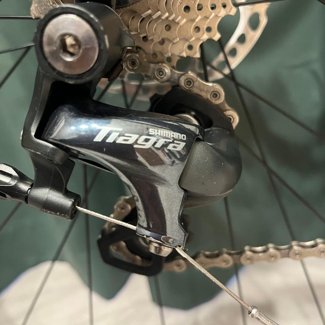 R*N様 GIOS AIRONE DISC クロモリロードバイク 油圧ディスク