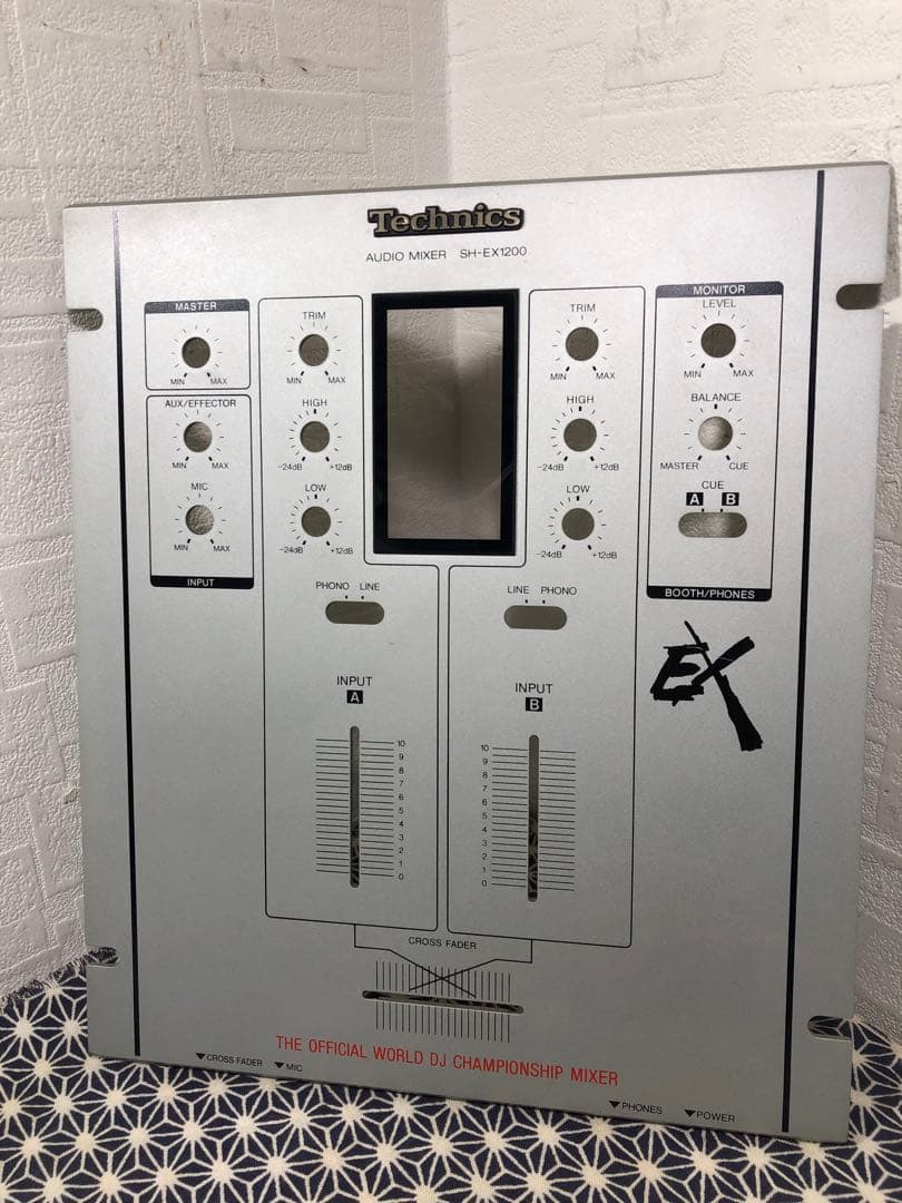 Technics テクニクス　SH-EX1200 予備CHフェーダー付属