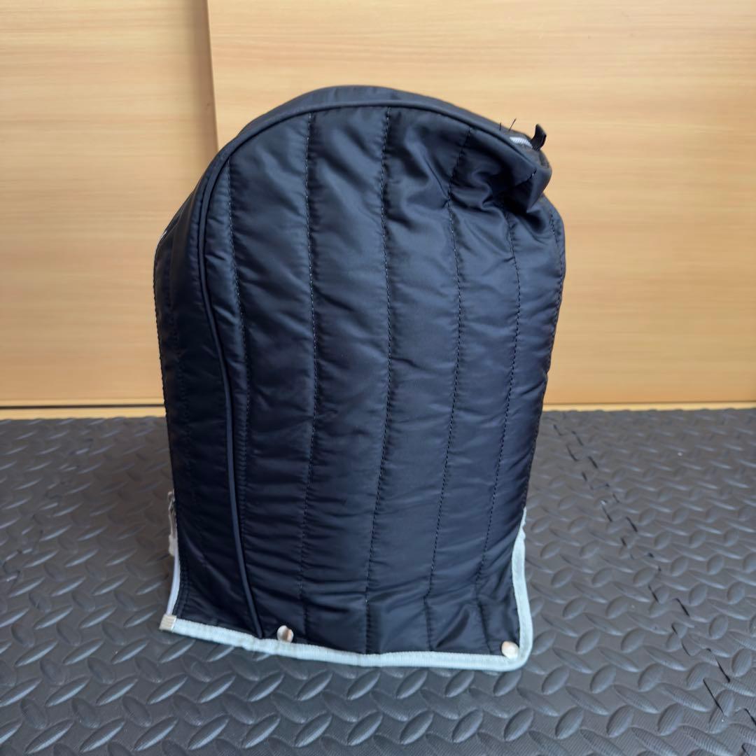 MIZUNO 軽量 キャディバッグ 5分割 ブラック フード付き レディース向け