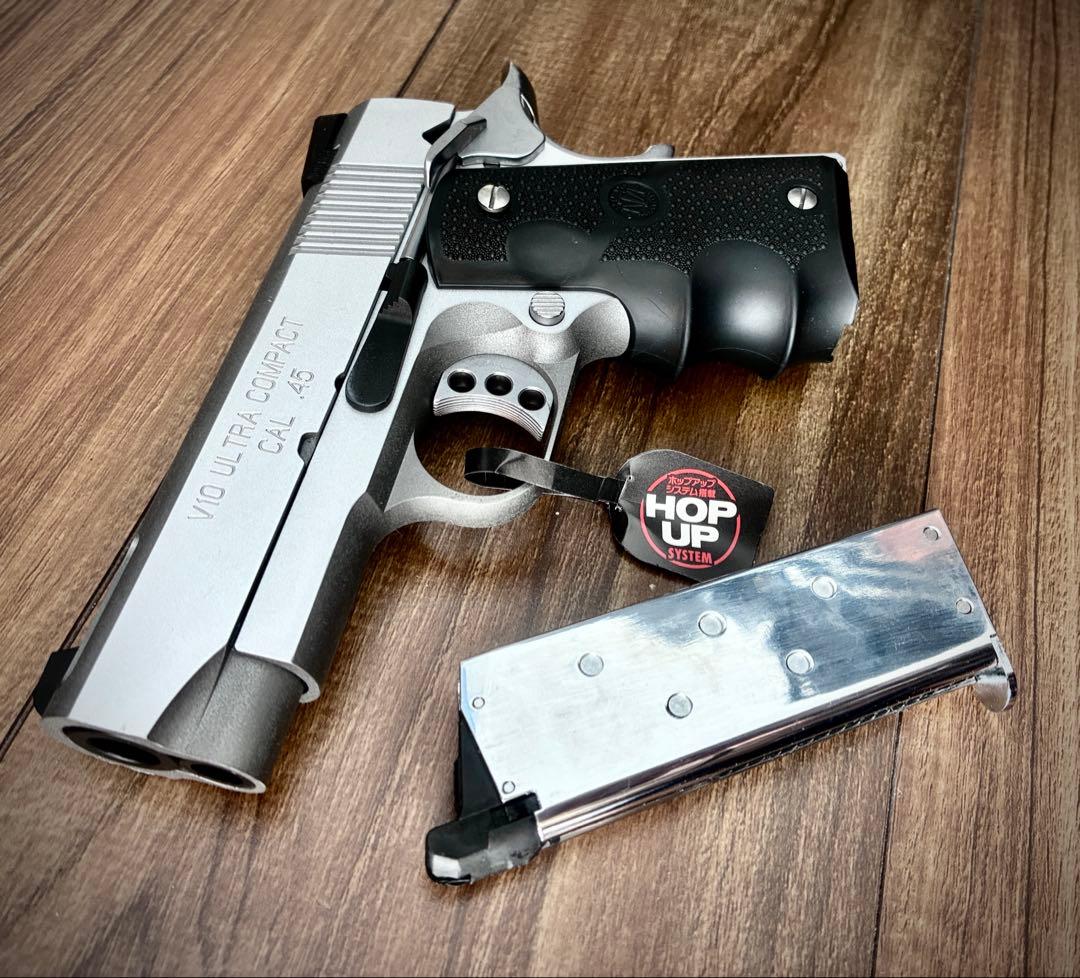 東京マルイ V10 ウルトラコンパクト ガスブローバック シルバー