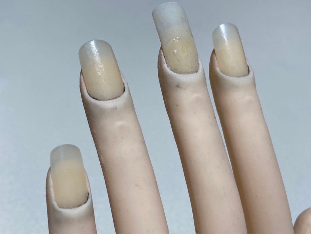 MODEL HANDモデルハンド、ネイル技術検定練習用、使用済み