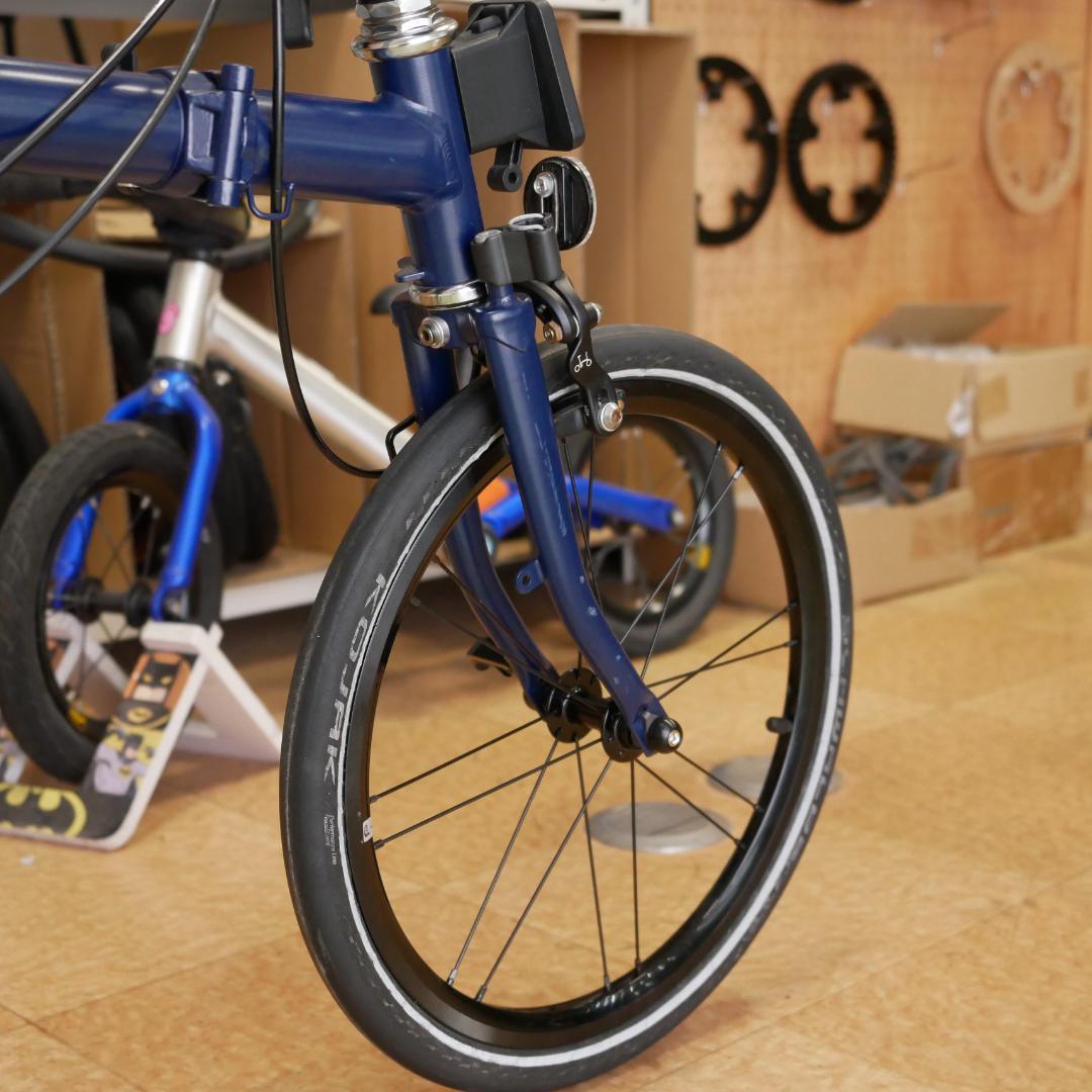 英国　BROMPTON 外装6速　Sハンドル　フルカスタマイズ　スポーティ仕様