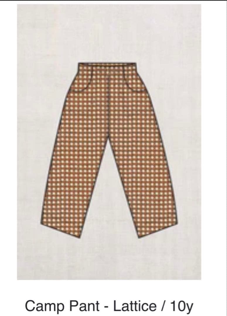 美品　misha&puff Camp Pant - Lattice / 10Y