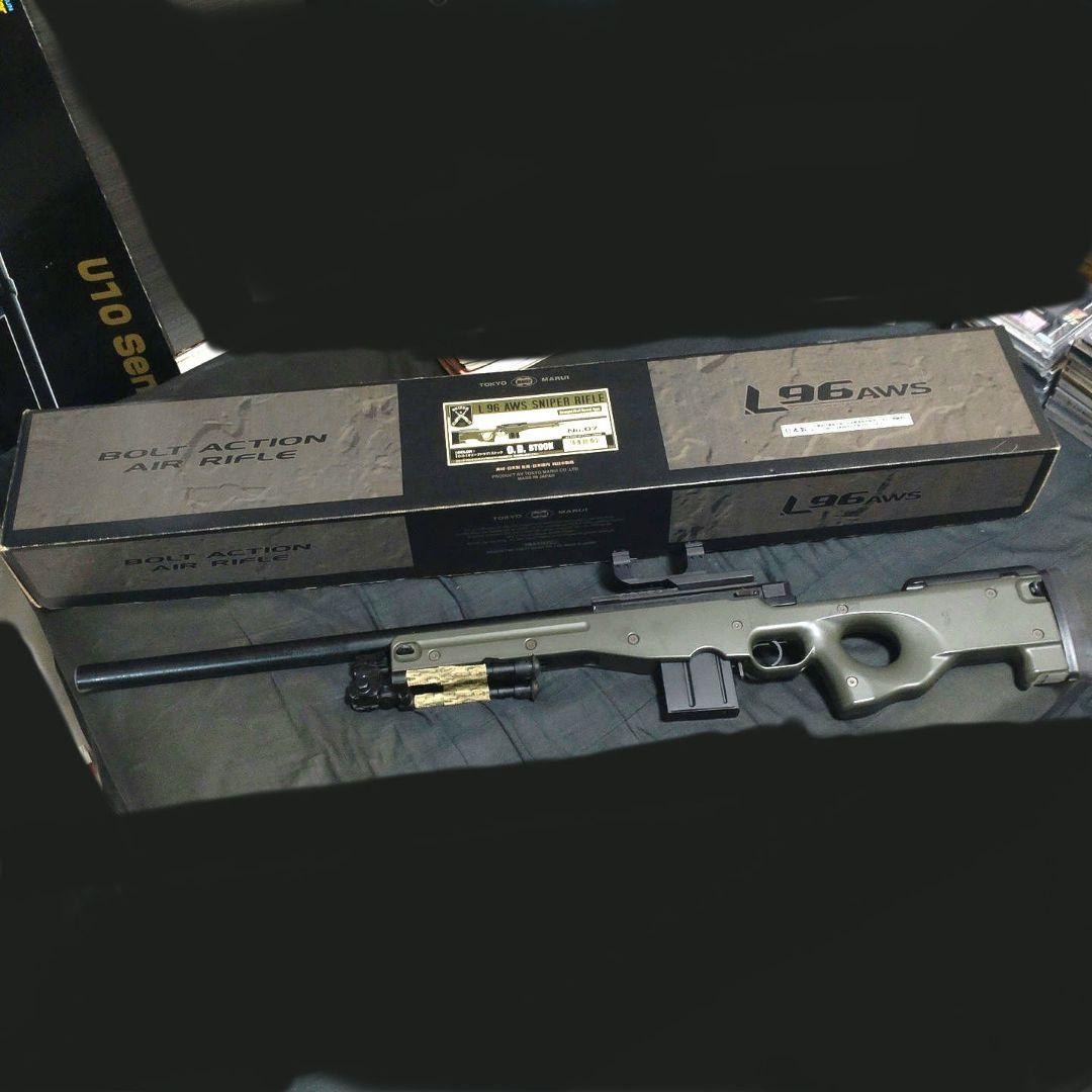 東京マルイ L96 O.D.STOCK　 対象年齢18才以上　エアコッキング