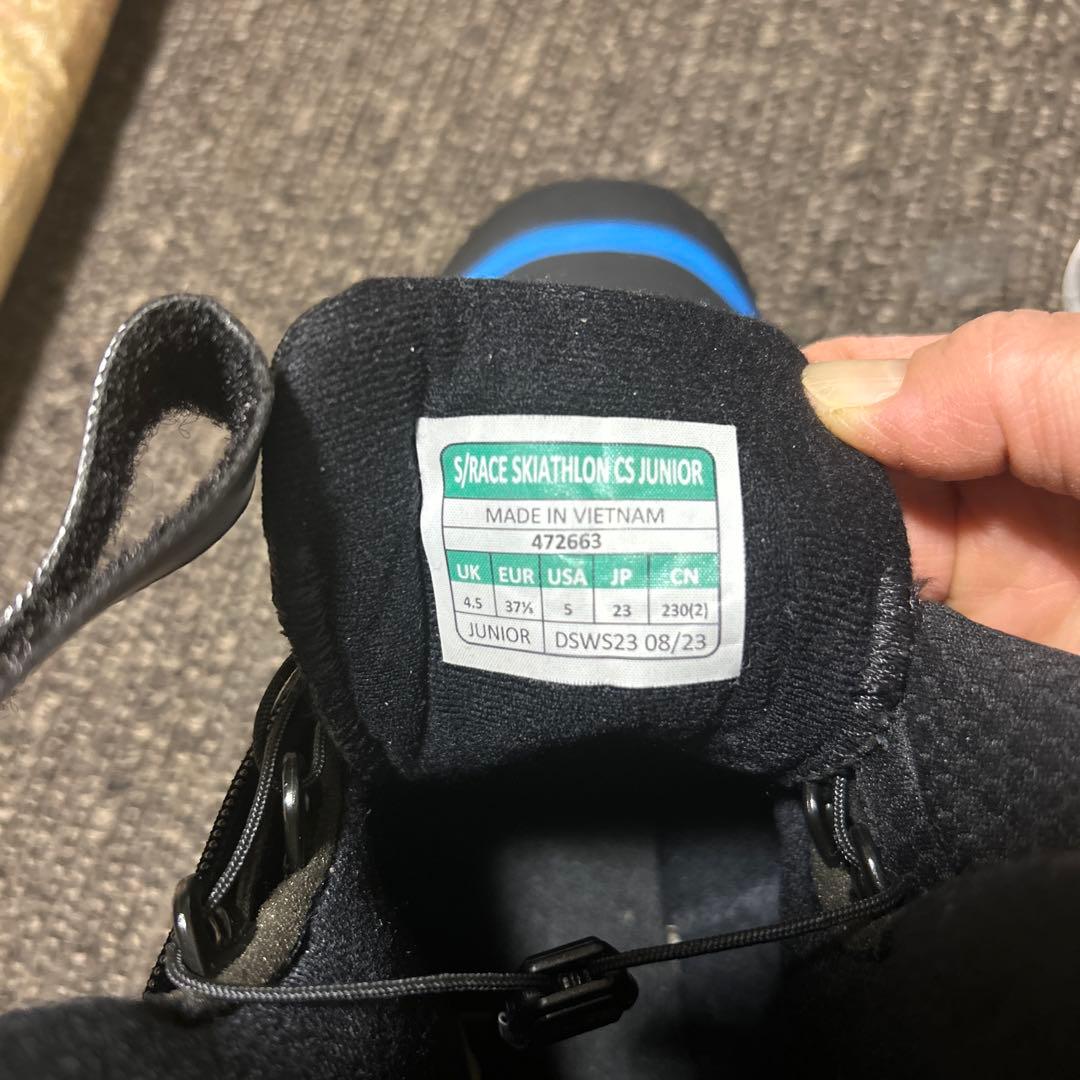 【状態良】　クロスカントリー23cm SALOMONSKIATHLON JR