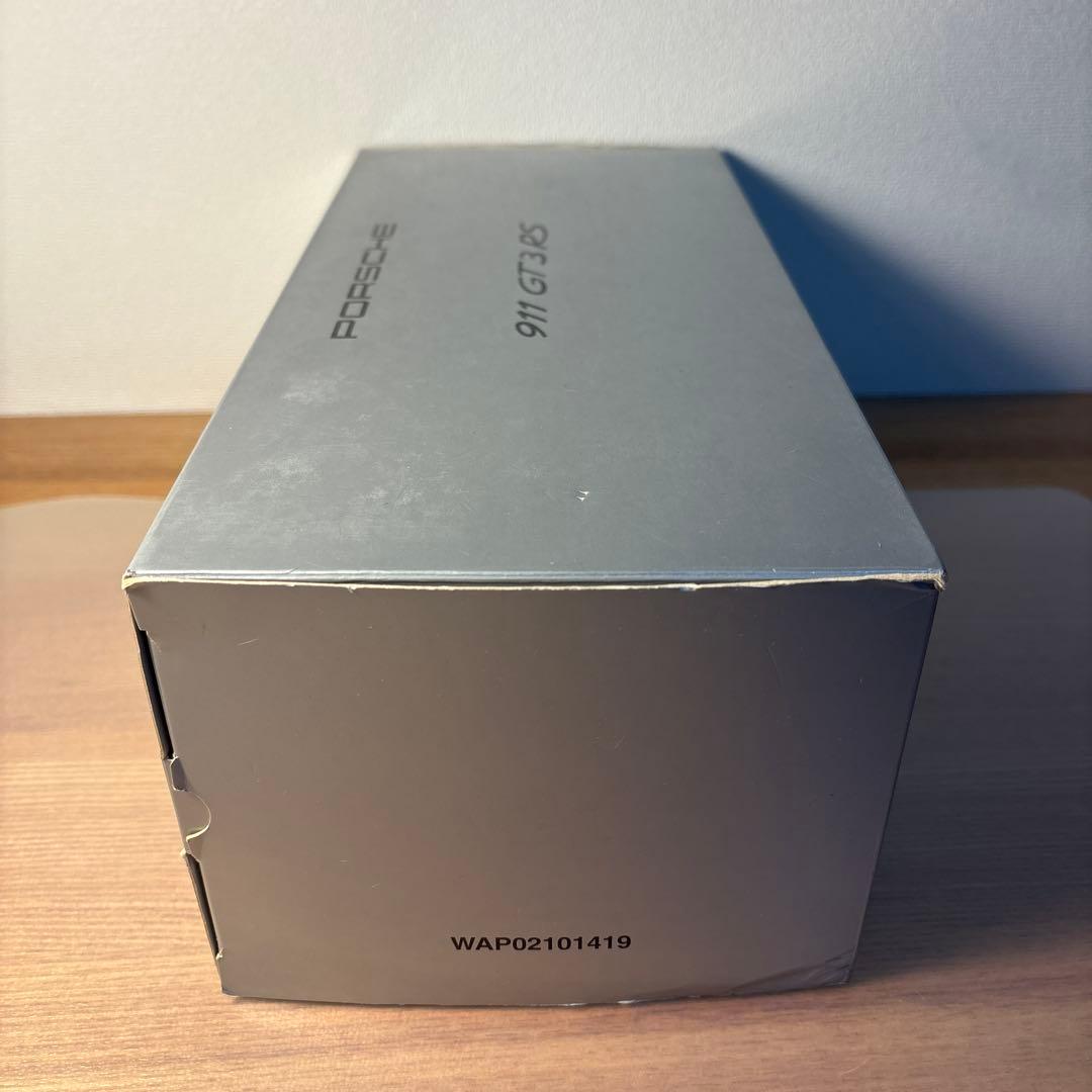 porsche ポルシェ　911 gt3 rs 1/18 ミニカー　グレー