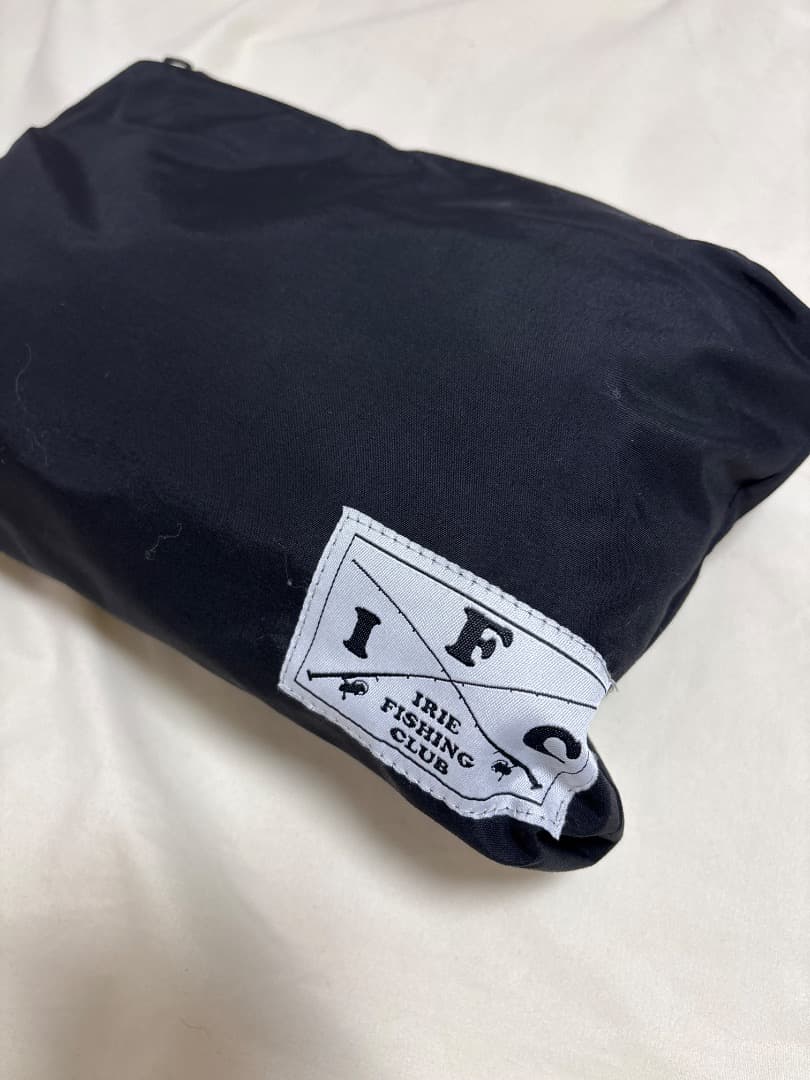 美品！IRIE FISHING CLUB フィッシングジャケット 黒/青