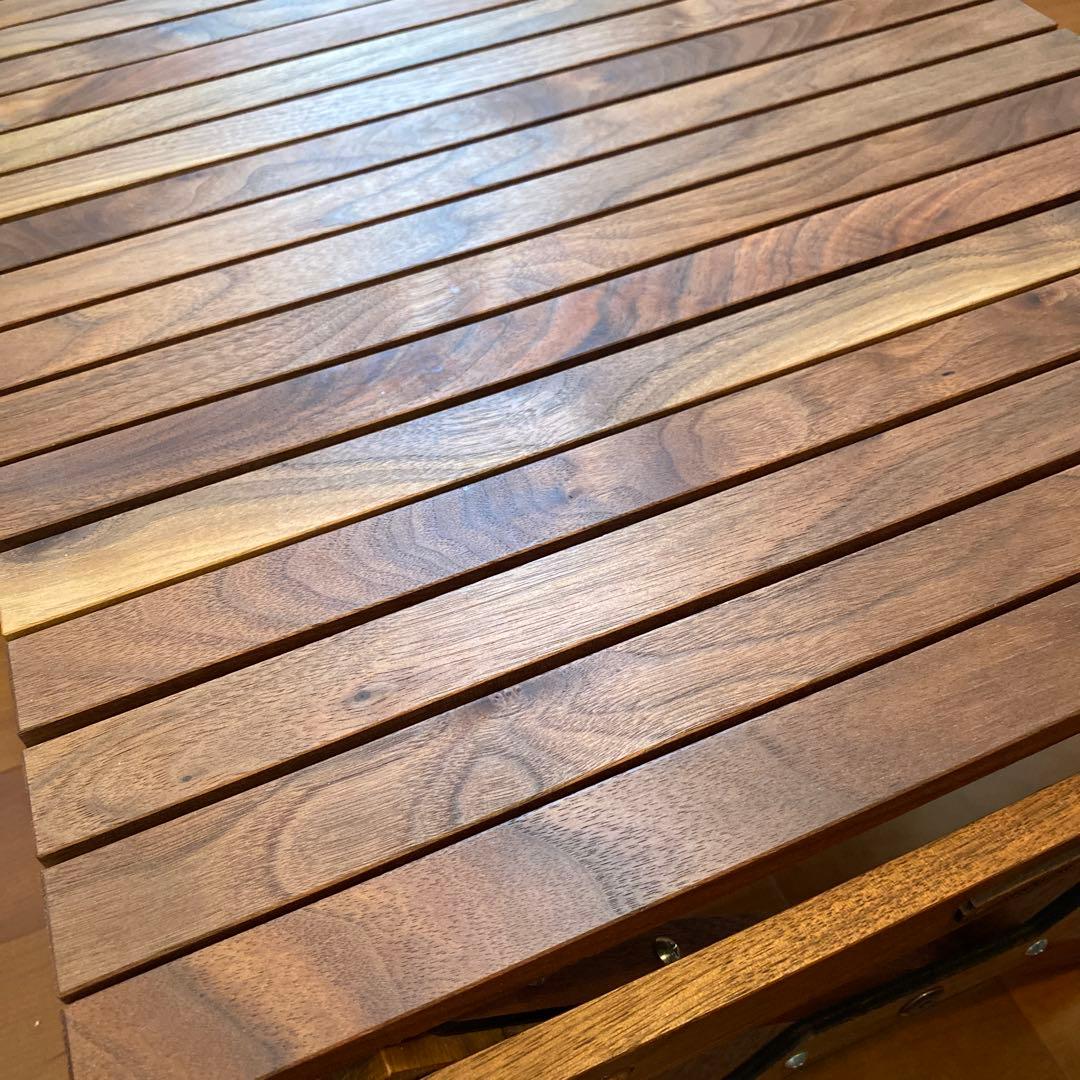 what we want ロールトップテーブル　大　ウォールナット