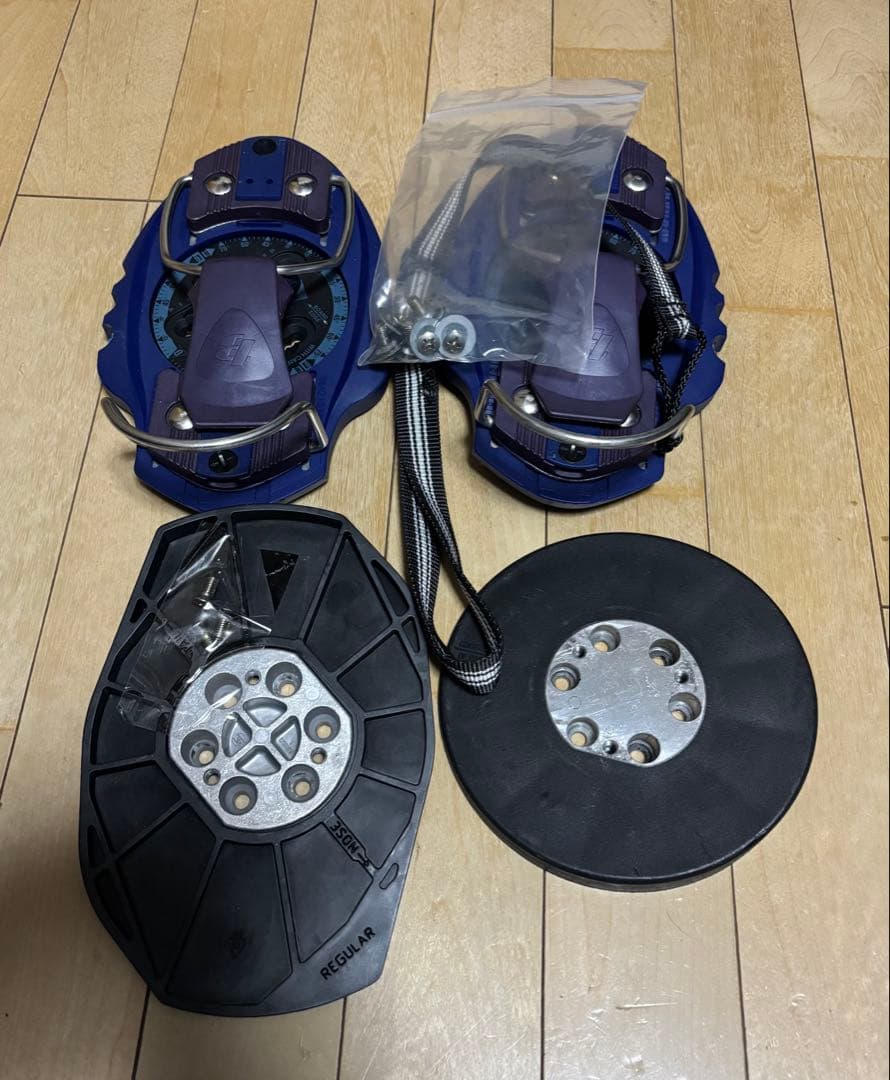 Burton スノーボードビンディング　カントプレート