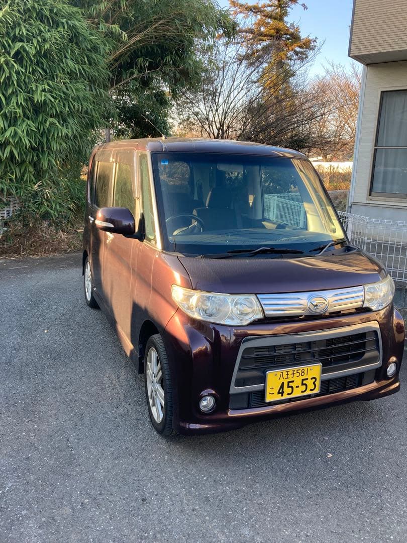 ダイハツ タント カスタムRSターボ 最終値引き早い者勝ちです