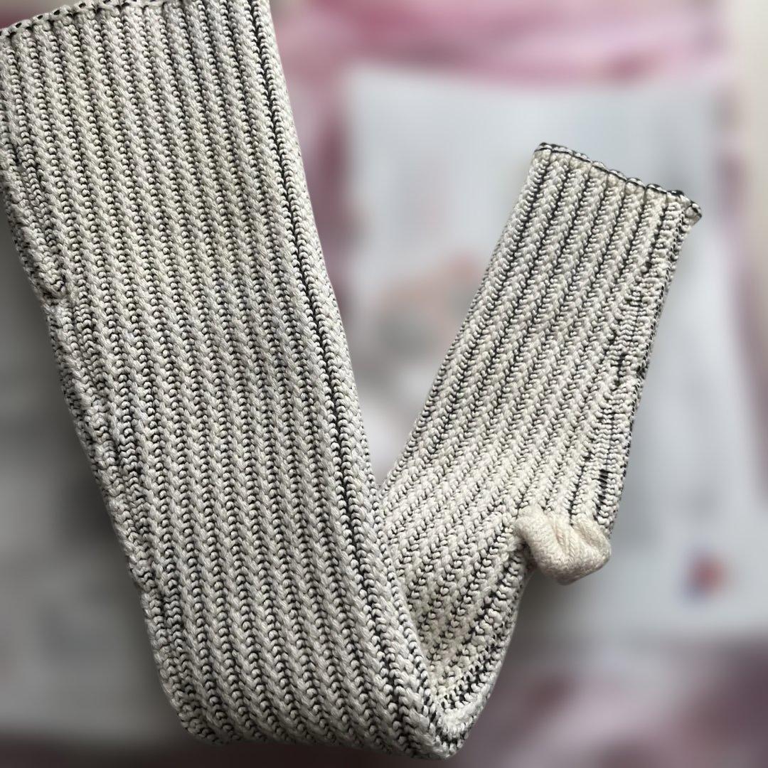 エアボウエーブ 平編み弾性着衣 ハイソックス 7号 ロング丈