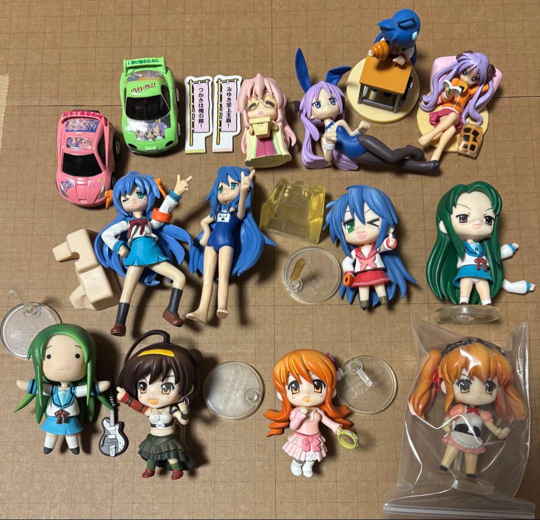 らきすた　ハルヒ　フィギュア　ねんぷち