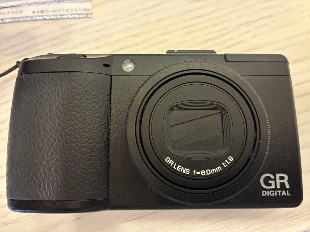 【美品】RICOH GR DIGITAL III(3) ショット数1535回