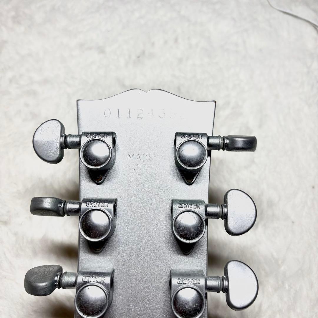 ギブソン　レスポールスタジオ　レアカラーplatinum エボニー指板2004年