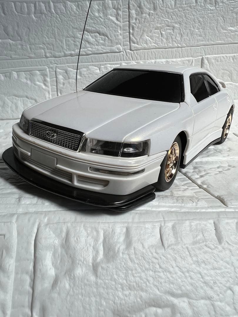 ラジコンカー　トヨタ　セルシオ　パール ホワイト 旧車　ビンテージ　美品　当時物