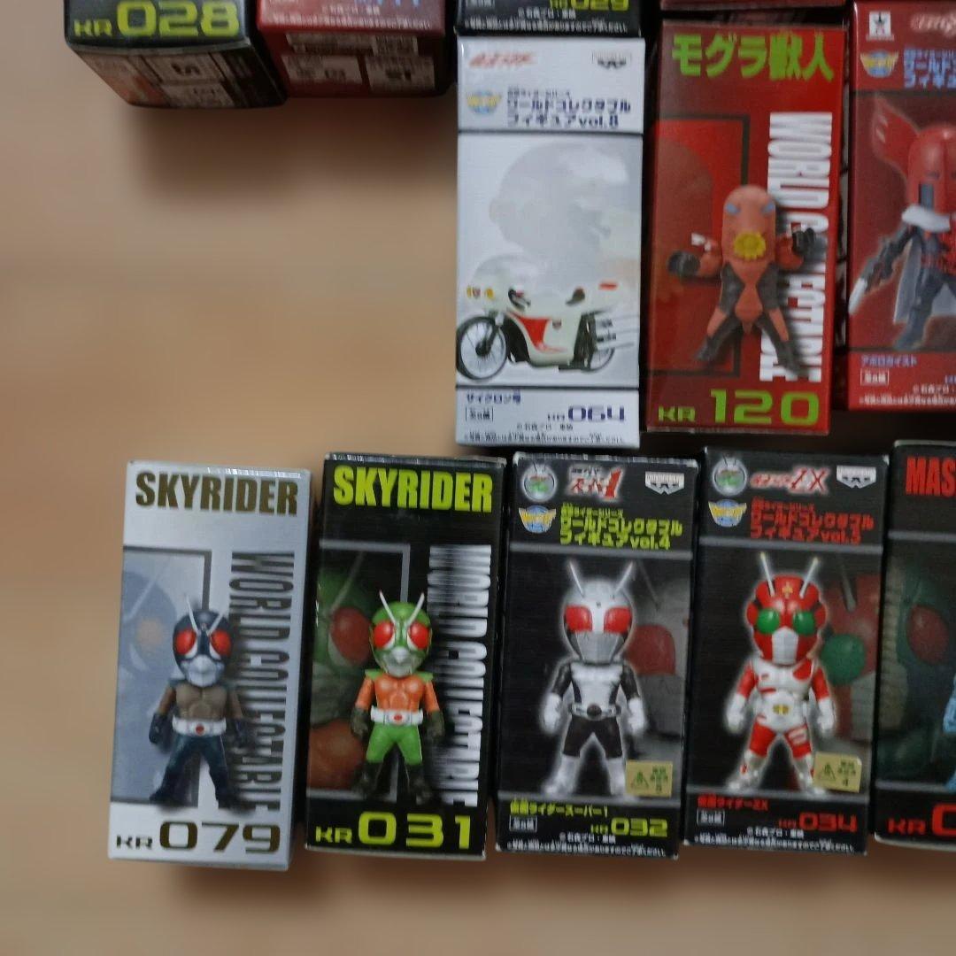 希少！　絶版！　仮面ライダー　ワーコレ　27体　昭和ライダー・ネオライダー・怪人