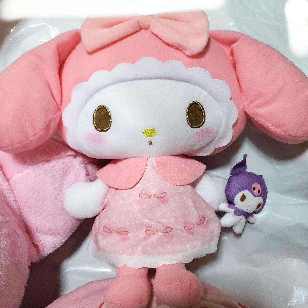 マイメロディ　超超BIGぬいぐるみ　ガーリースイートピンク　クロミ　マスコット