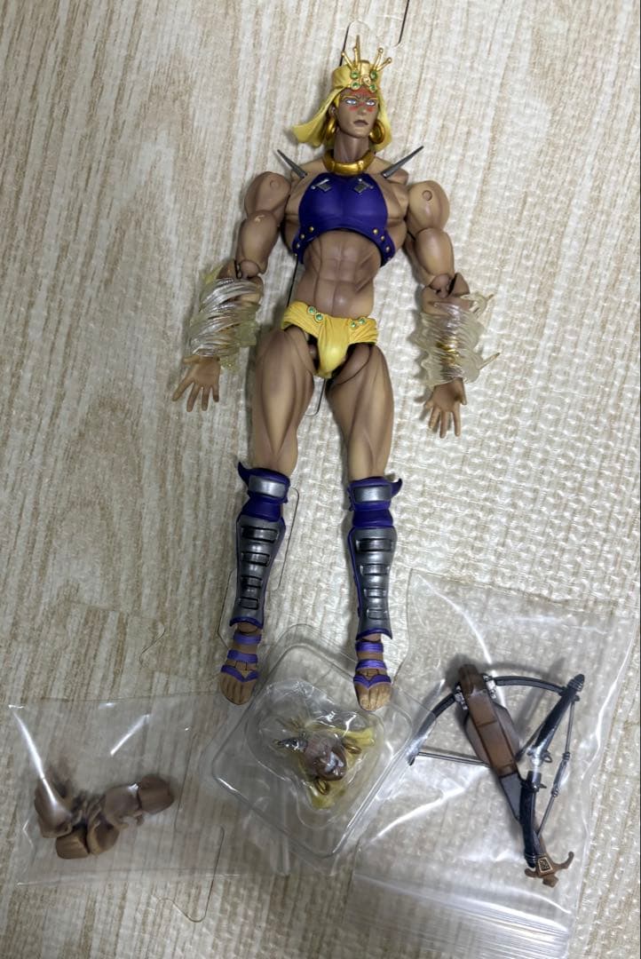 超像可動ジョジョの奇妙な冒険　2、3部17体セット