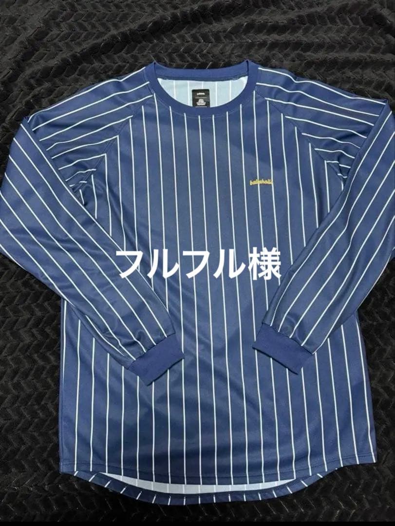 ボーラホリックストライプロンT