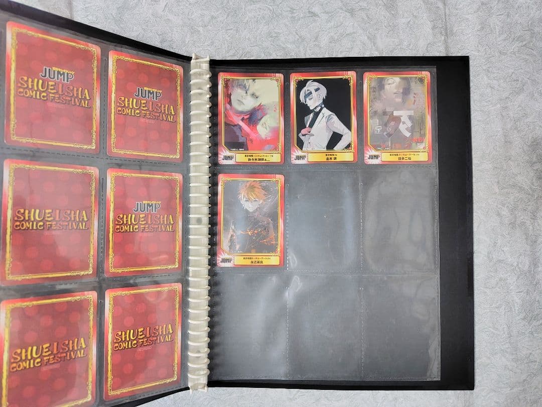 東京喰種 専用バインダー付き　SCFカード 12枚セット