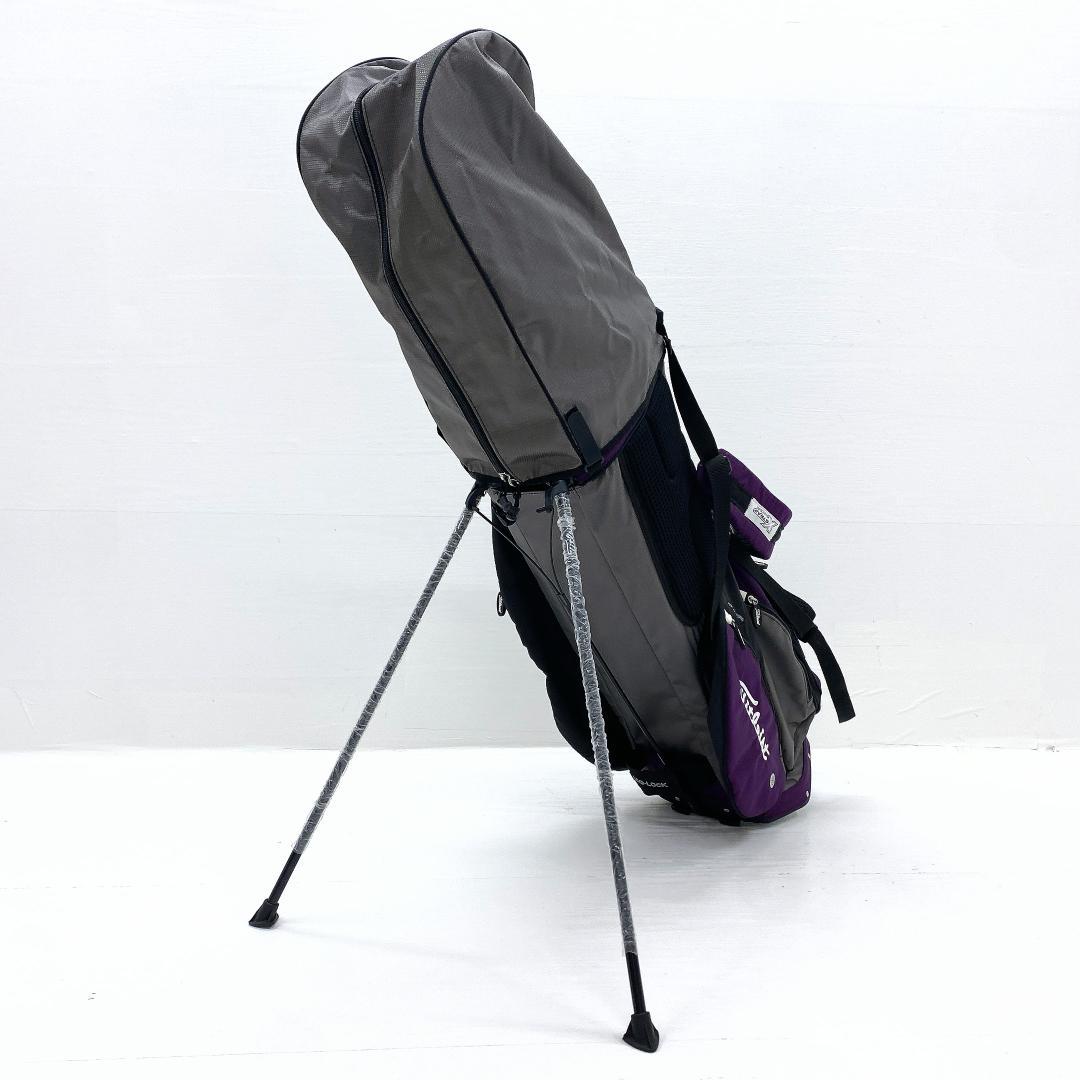 Titleist タイトリスト キャディバッグ ゴルフバッグ スタンド パープル
