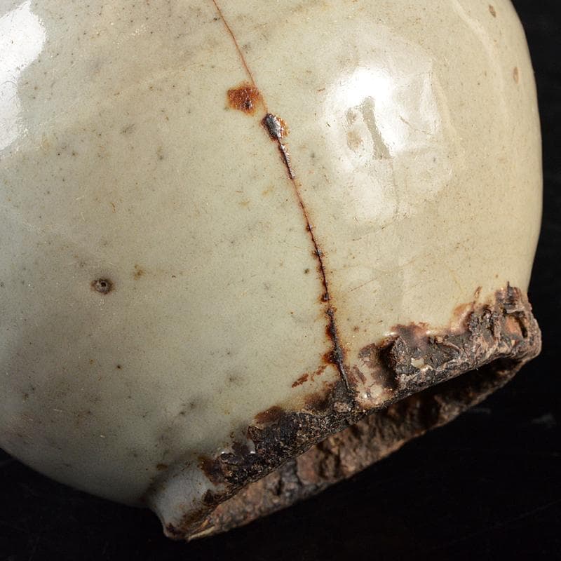 朝鮮美術　李朝　高麗白磁　染付　徳利　N　R5929