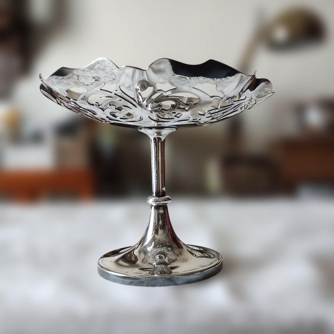 Mappin & Webb　アンティーク　シルバープレート　英国　コンポート