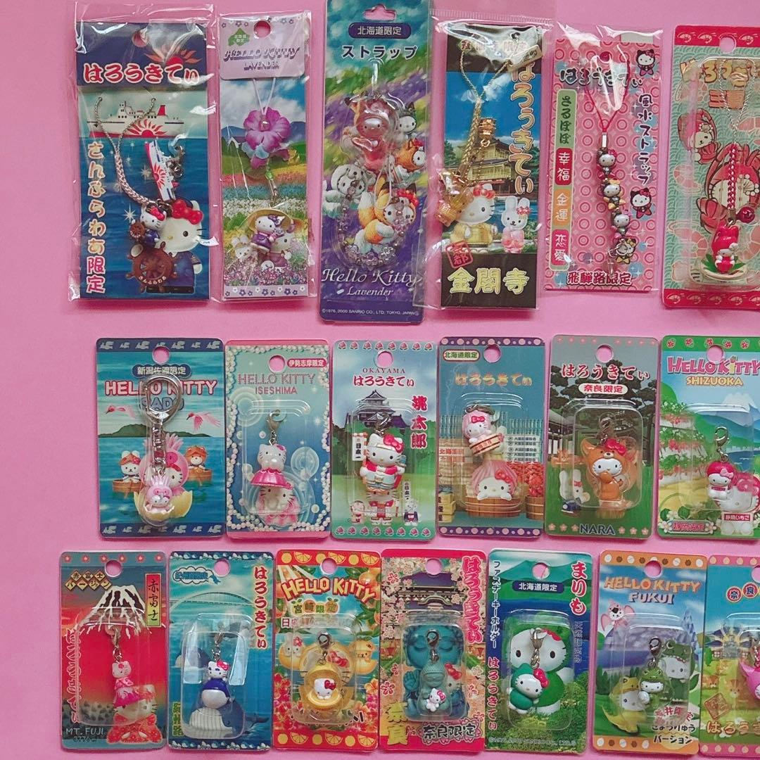 ♡ハローキティ kitty ご当地 根付け ボールペン ファスナーマスコット♡