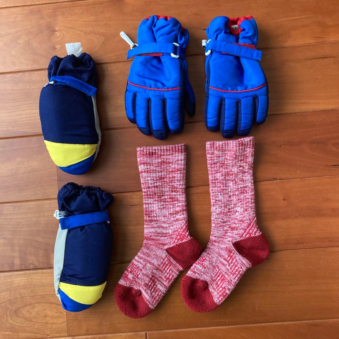 フェニックス　子ども用　スキーウェアセット（手袋２個、靴下付き）110 スノボ