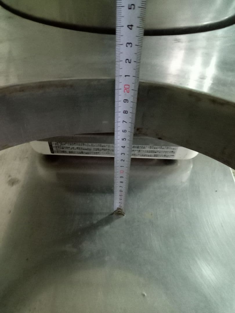 ステンレススチール製　30㌢寸胴用穴付きテーブル