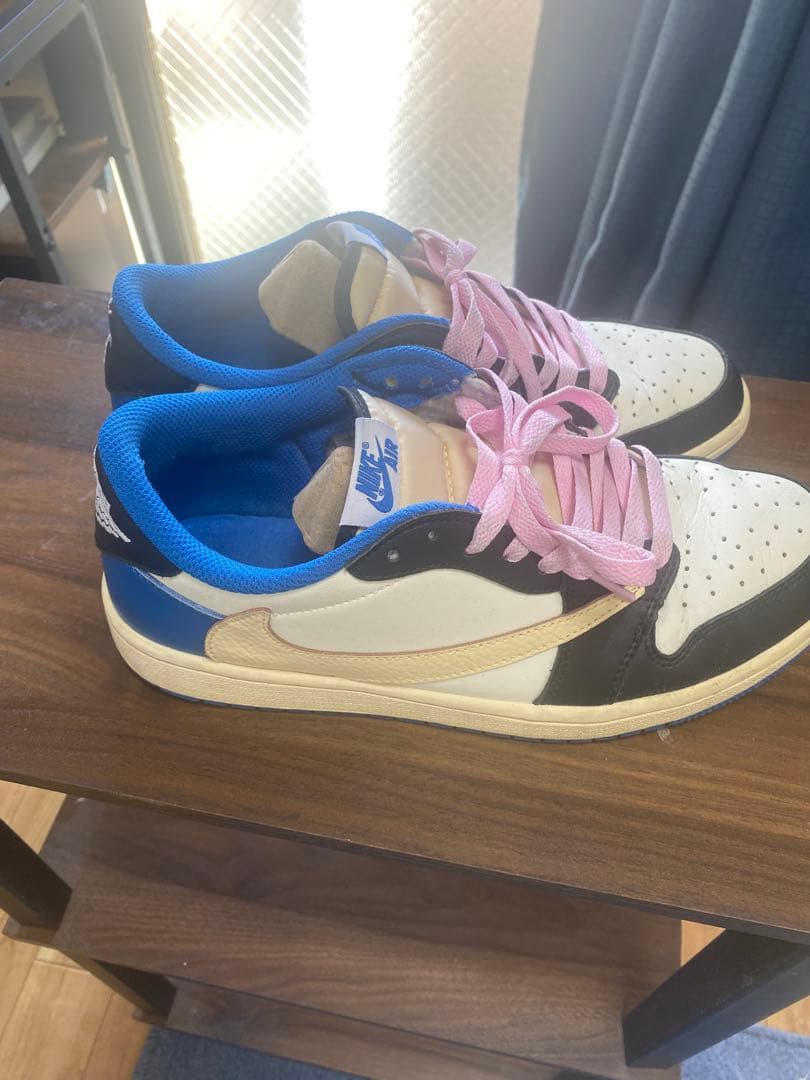 NIKE AJ1 LOW TS × FRAGMENT 27.0cm