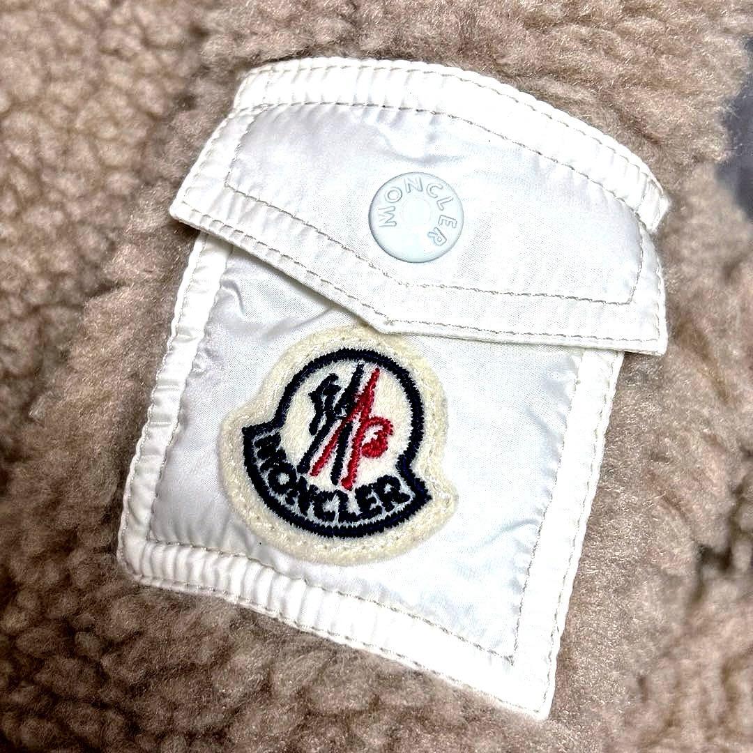 【美品】MONCLER モンクレール ベビー テディボア ロンパース ・6/9M