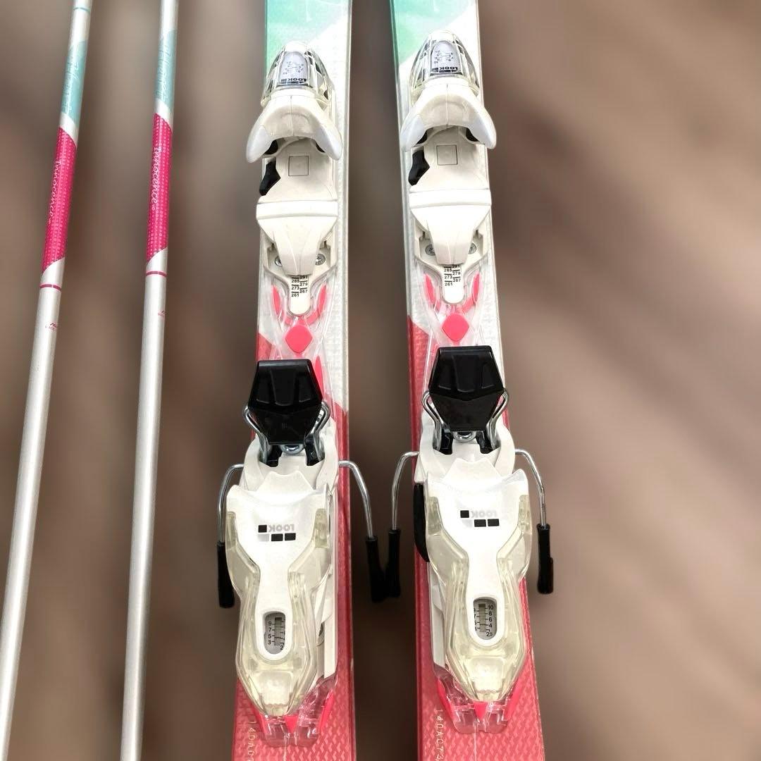 Heart板スキーセット　　140㎝　レディース