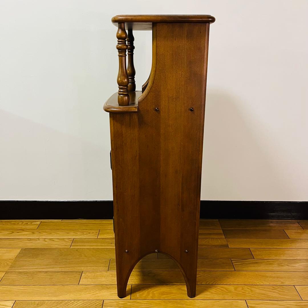 アンティーク ビンテージ シェルフ 引き出し 収納 テーブル サイドテーブル