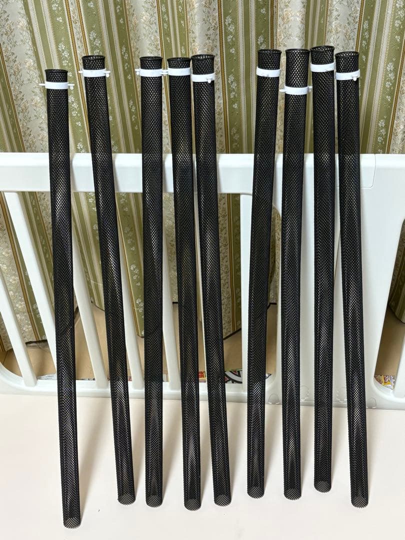 ルコックキャディバッグ9.5型　シャフトプロテクター9本付き