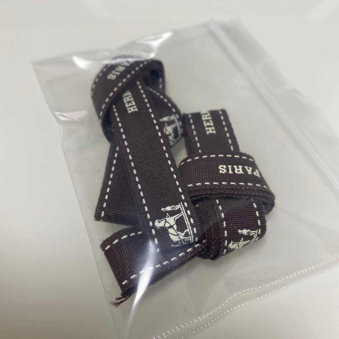 新品未使用　HERMÈS オレンジ ショップ袋 大きめ　合計14袋　リボン×2