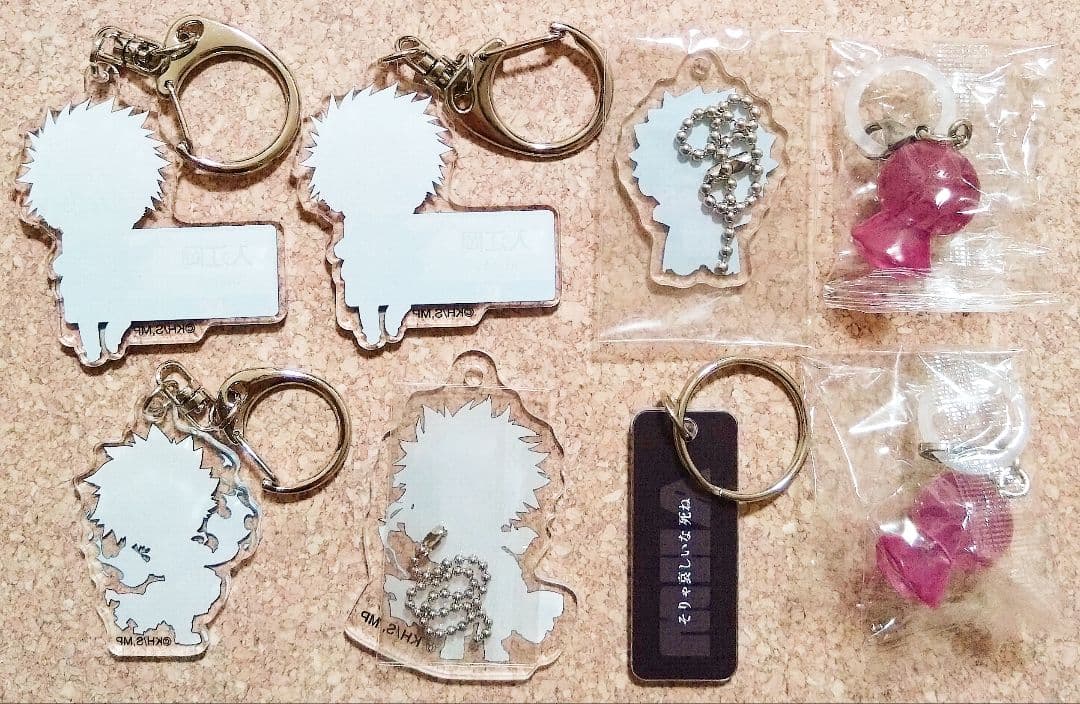 Ｗ*谷様 僕のヒーローアカデミア　荼毘　キーホルダー　ストラップ　カラビナ　27