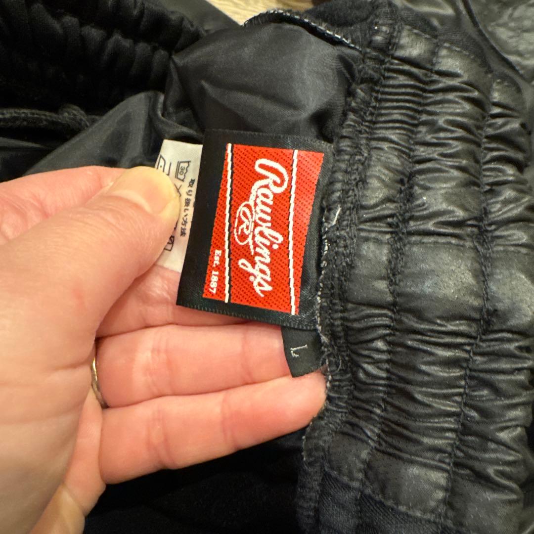 Rawlings ローリングス　ブラックレーベル 中綿　ダウン　上下　野球