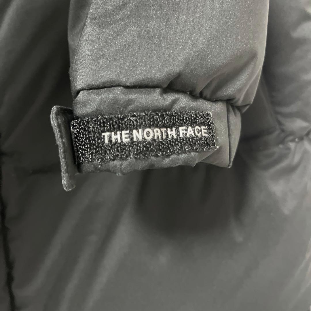ノースフェイス ベンチコート メンズS レディースL ブラック ロングダウン