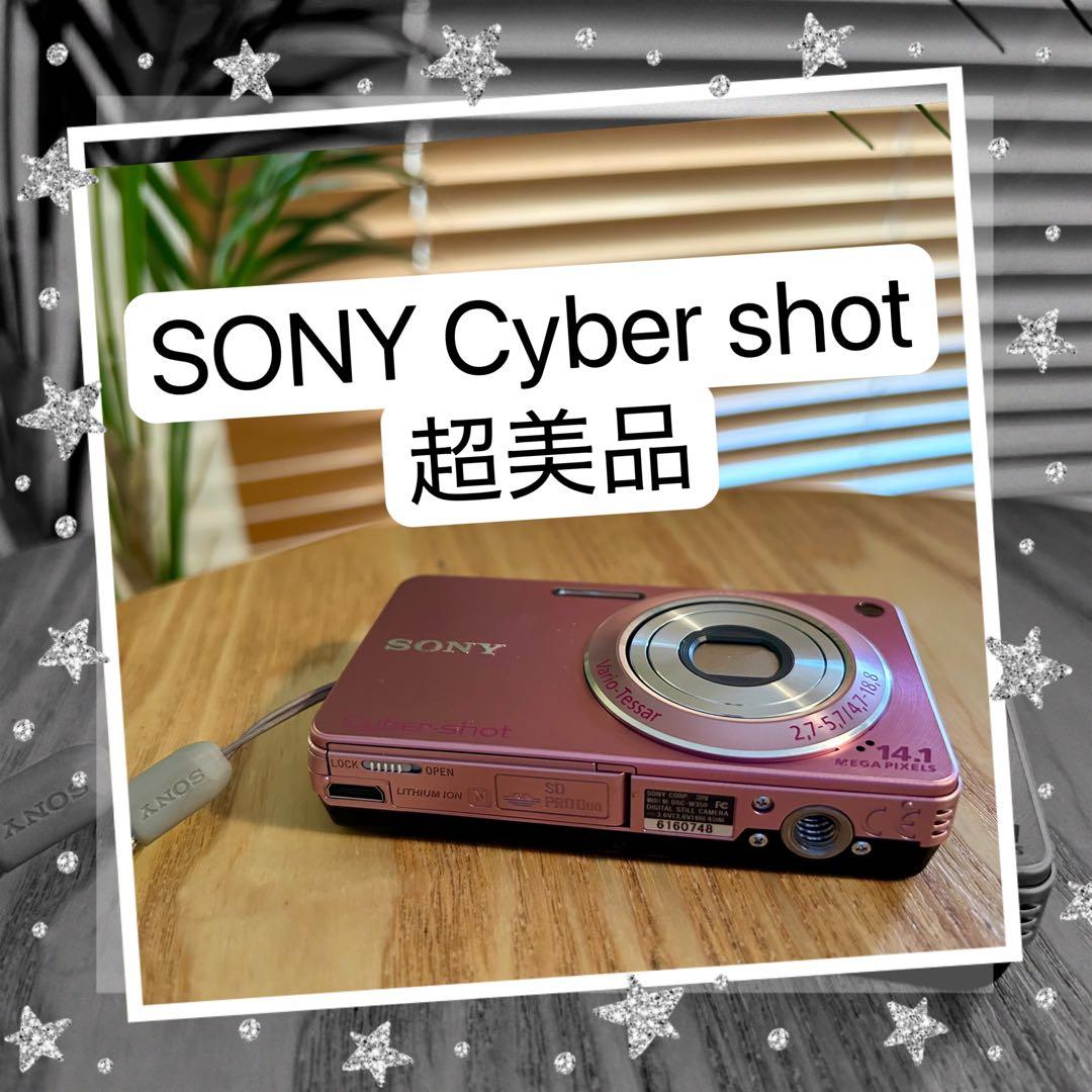 SONY Cyber-shot DSC-W350 ピンク動作確認済 超美品