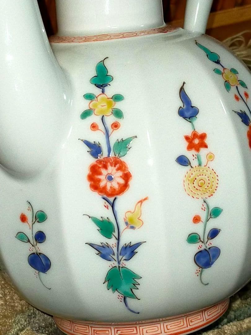 ♥人間国宝♥　13代　♥酒井田柿右衛門♥　水差し　水注ぎ　注水