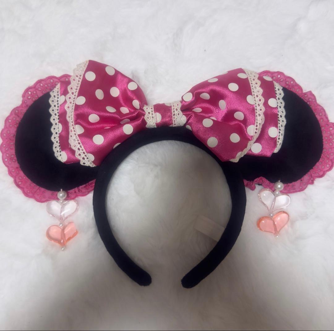 ディズニーミニーマウス ピンクカチューシャ