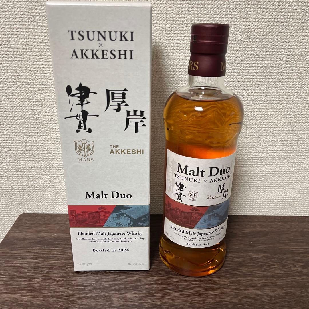 Mars 津貫×厚岸　Malt Duo 700ml ウイスキー